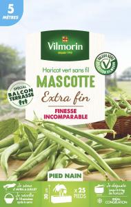 Haricot Nain Vert Mascotte - 5 m 